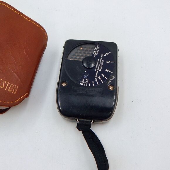 Gossen Lunasix Light Meter 58828 W Germany W Leather Case Untested - Picture 3 of 11